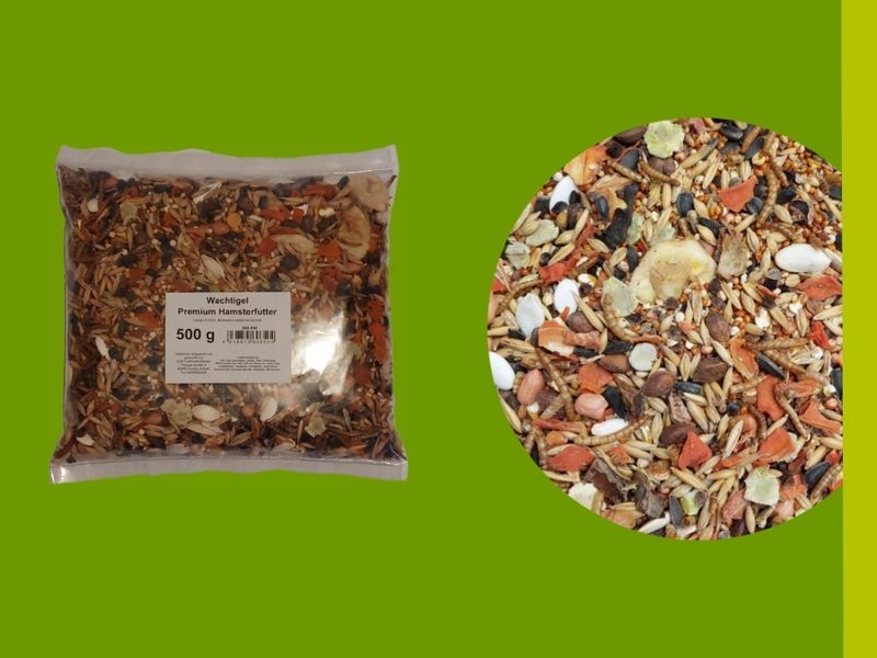 Wachtigel &quot;Premium Hamsterfutter&quot;