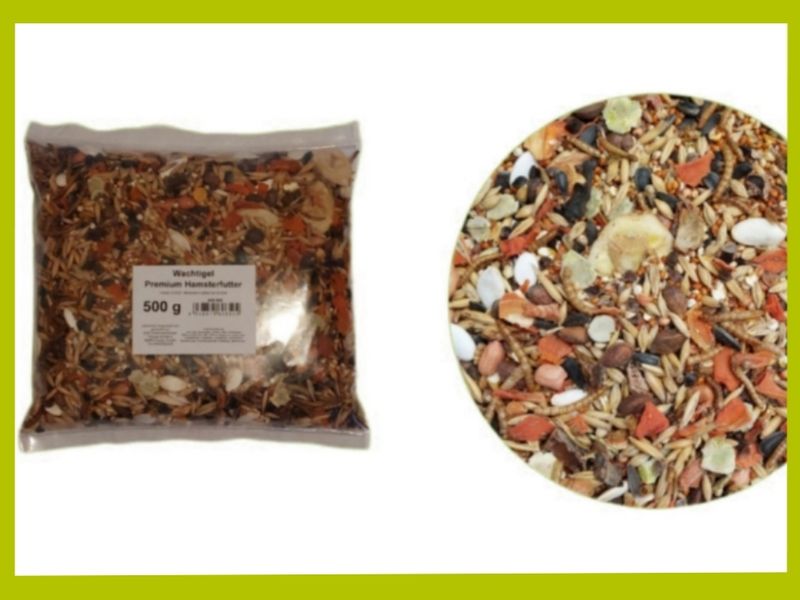 Wachtigel &quot;Premium Hamsterfutter&quot;
