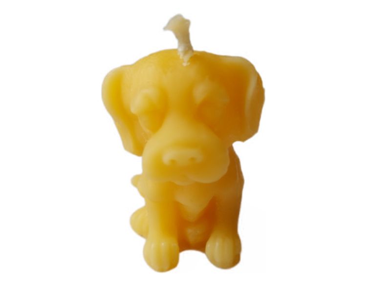 Bienenwachskerze "Hündchen"