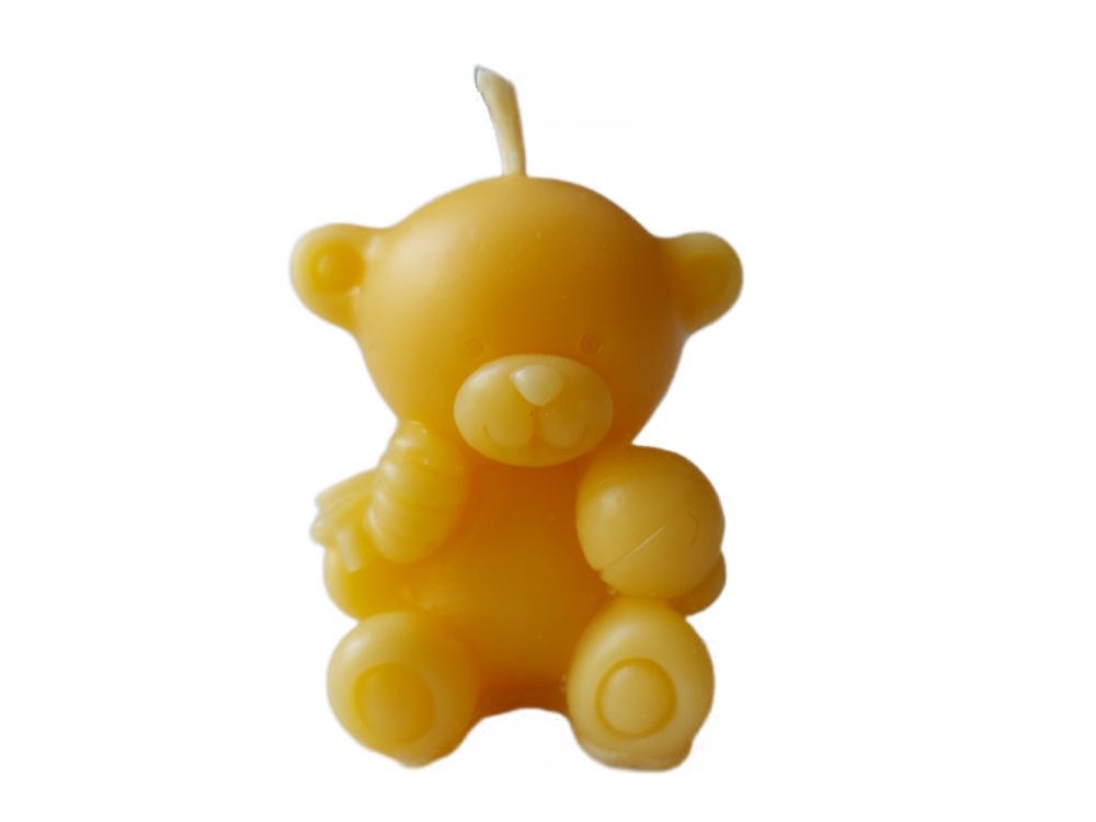 Bienenwachskerze "Teddy"