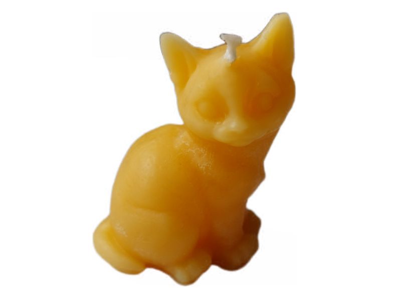Bienenwachskerze "Kätzchen"