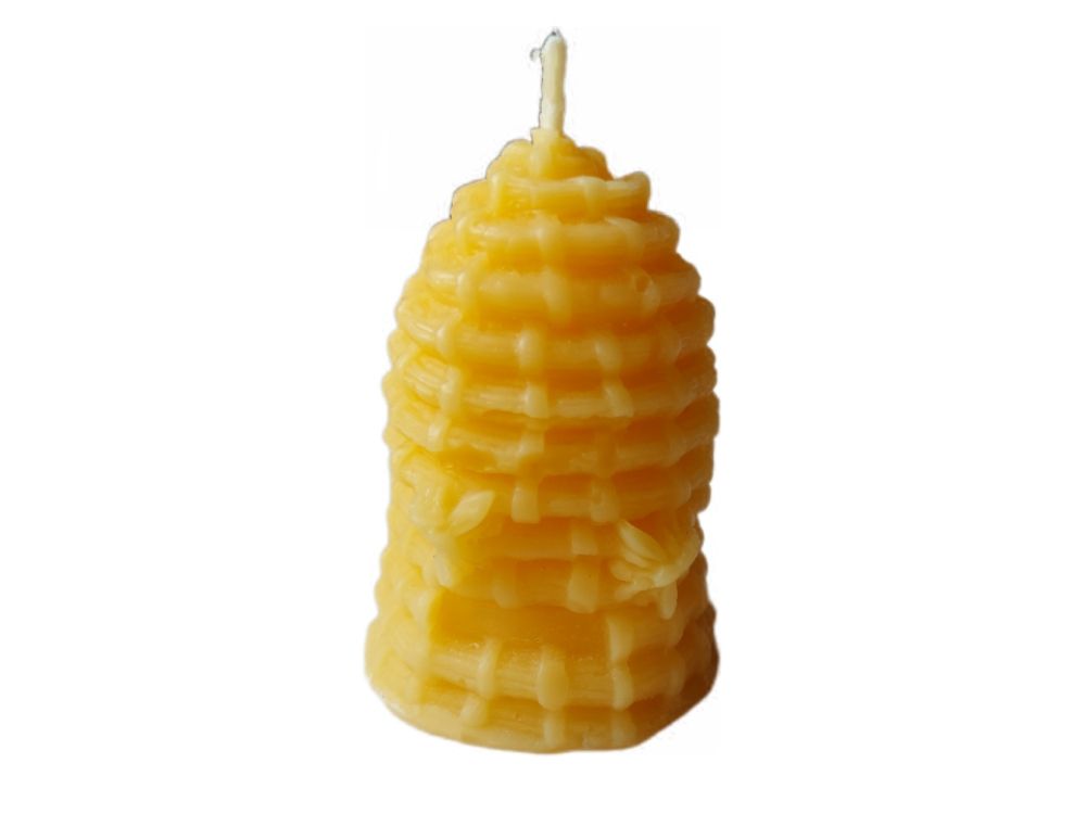 Bienenwachskerze "Bienenkorb"