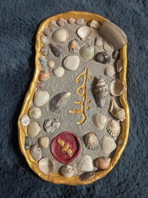 Arabic Seashell Tray
