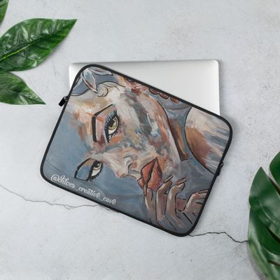 Pose Print Laptop sleeve Pose Print Laptop sleeve