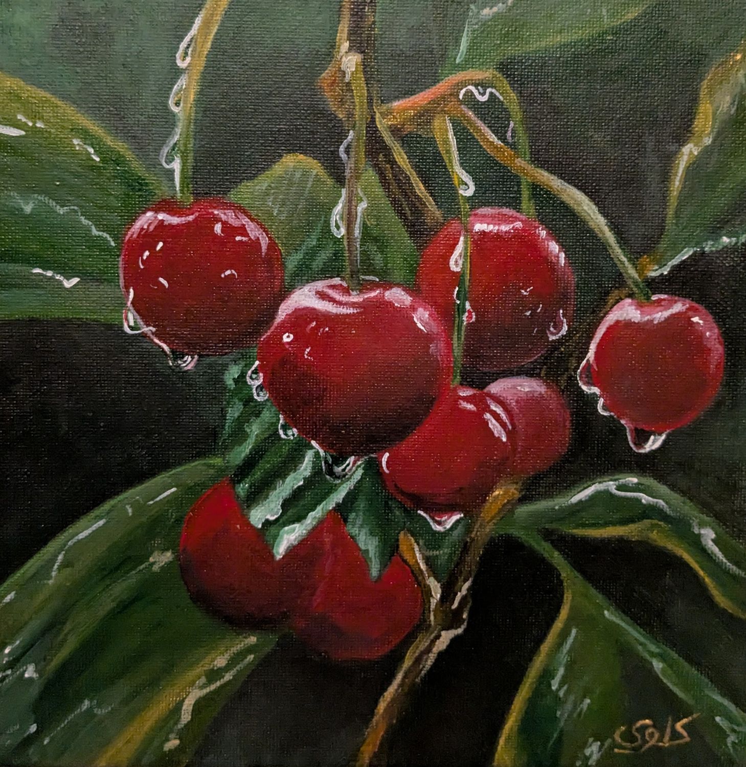 Cherry's painting