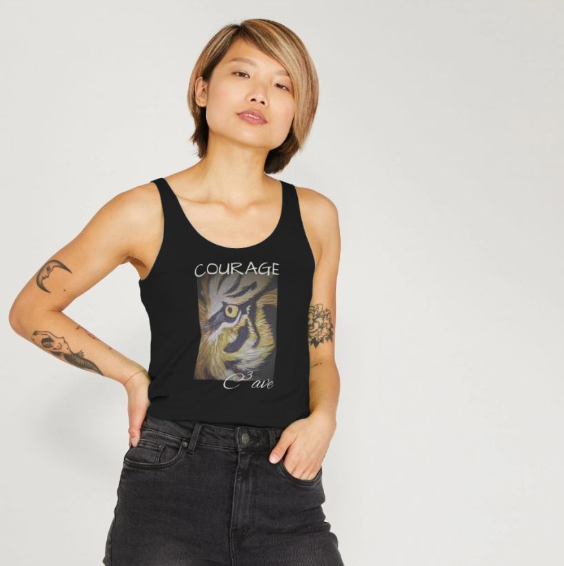 Courage vest top