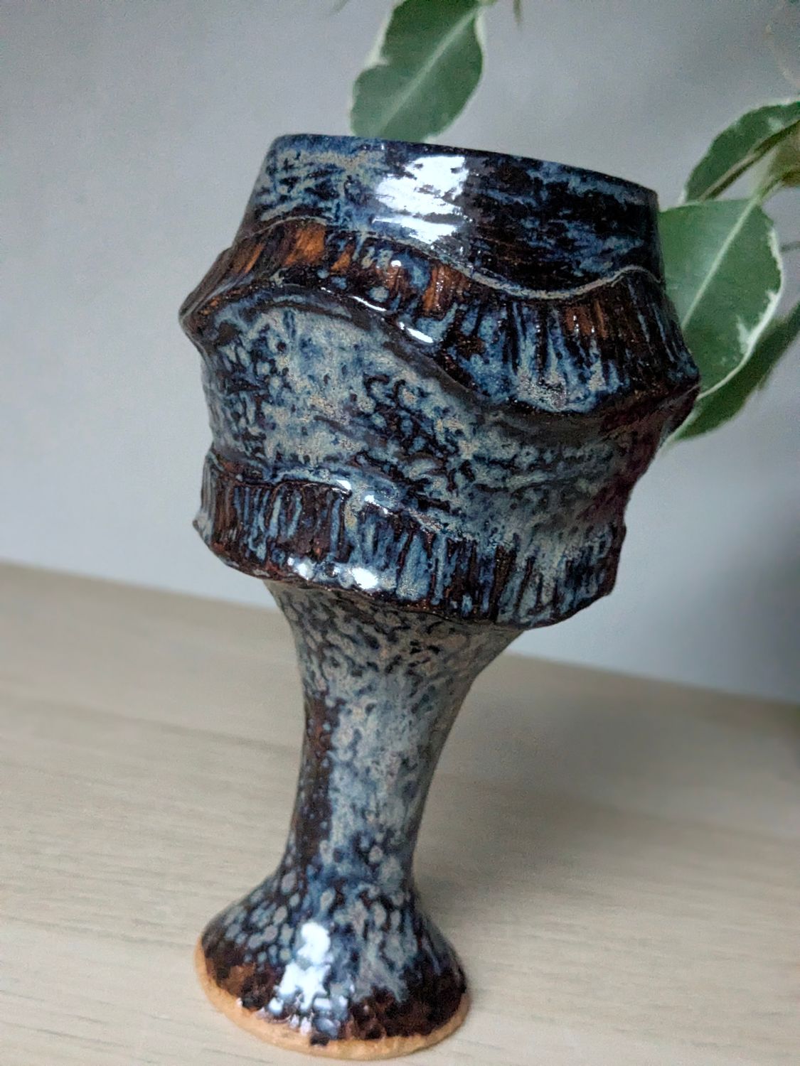Decorative Collectors Piece Ceramic Chalet cup