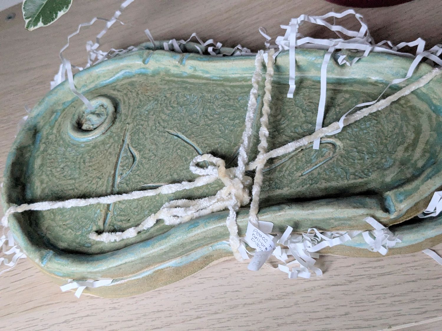 Arabic Peace dessert/side plate