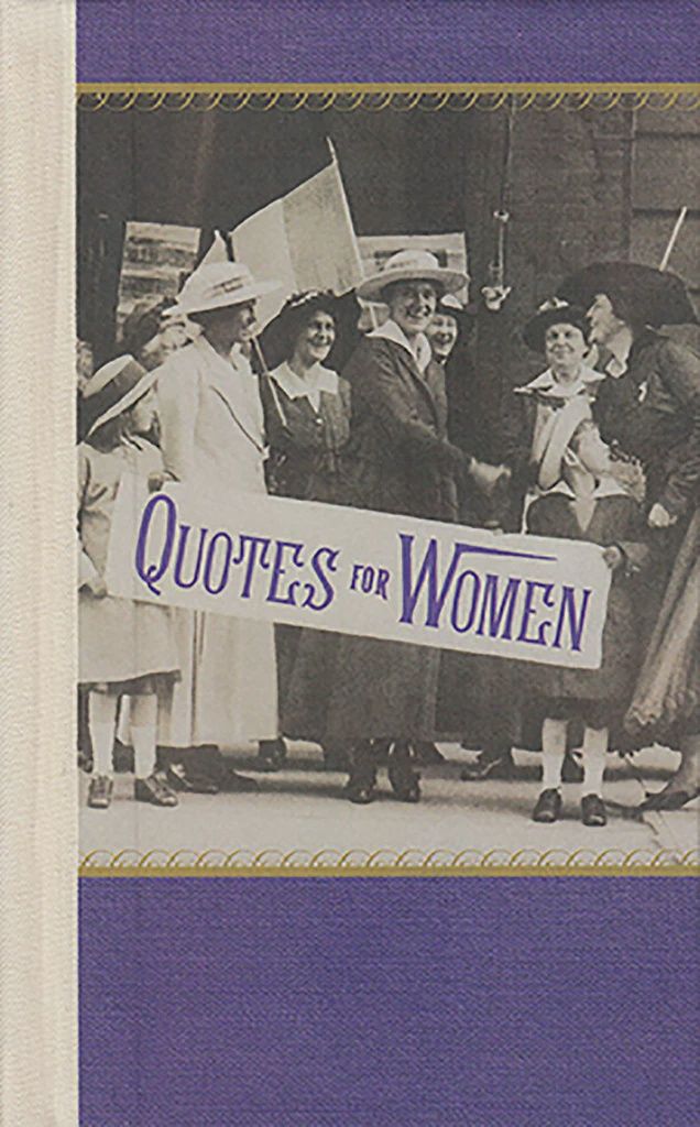 A book cover with a photo of women on it with the phrase 'Quotes for Women' written on it.