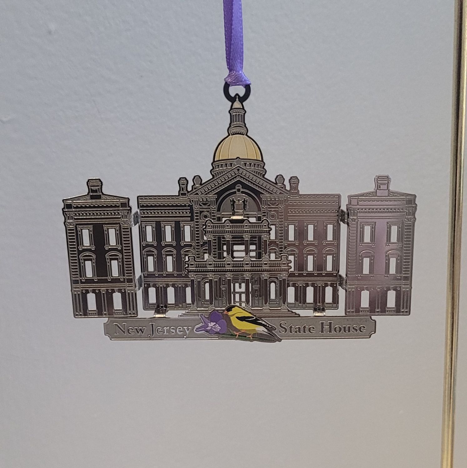 3D NJ State House Ornament