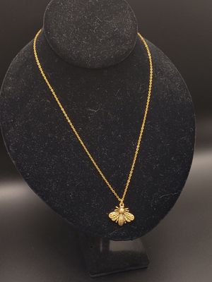 Bee Pendant on Chain