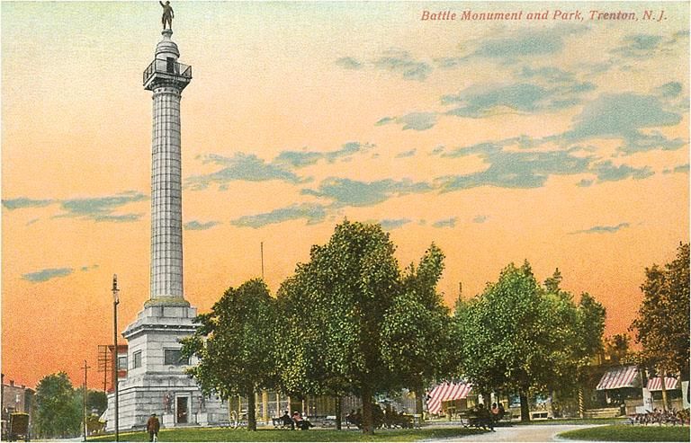 Vintage Battle Monument -- Sticker