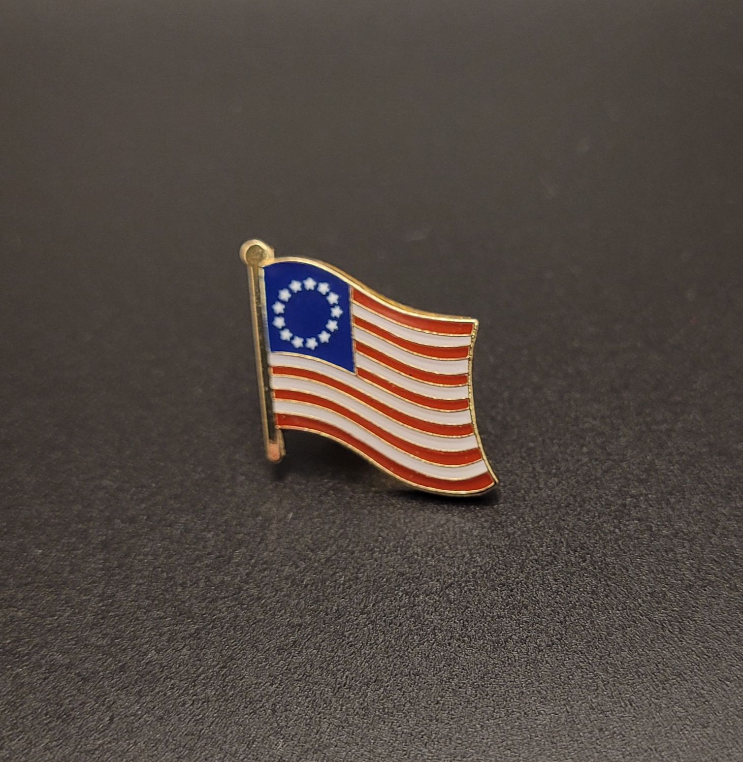 Betsy Ross Flag Lapel Pin