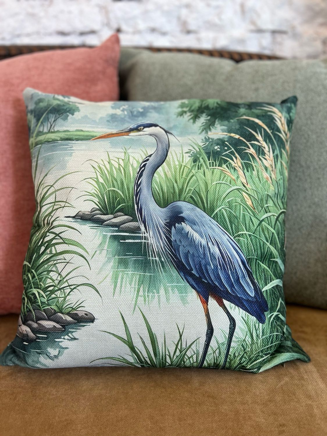 Almohadón 45x45 Pájaros