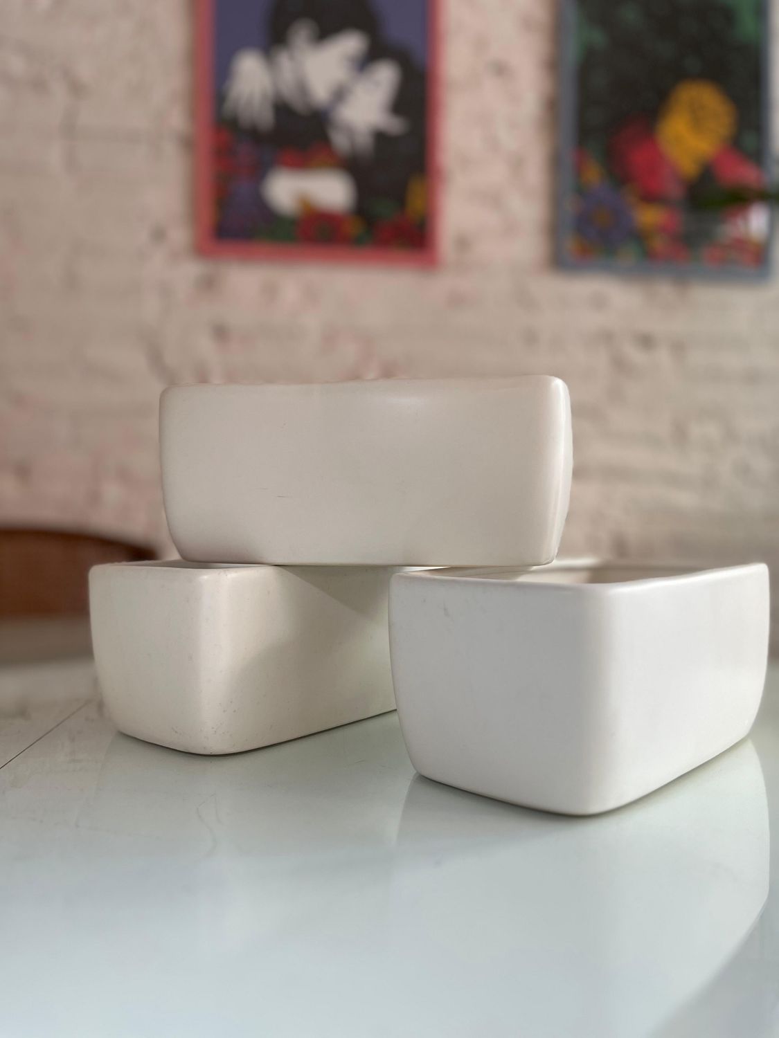 Maceta Jardinera White