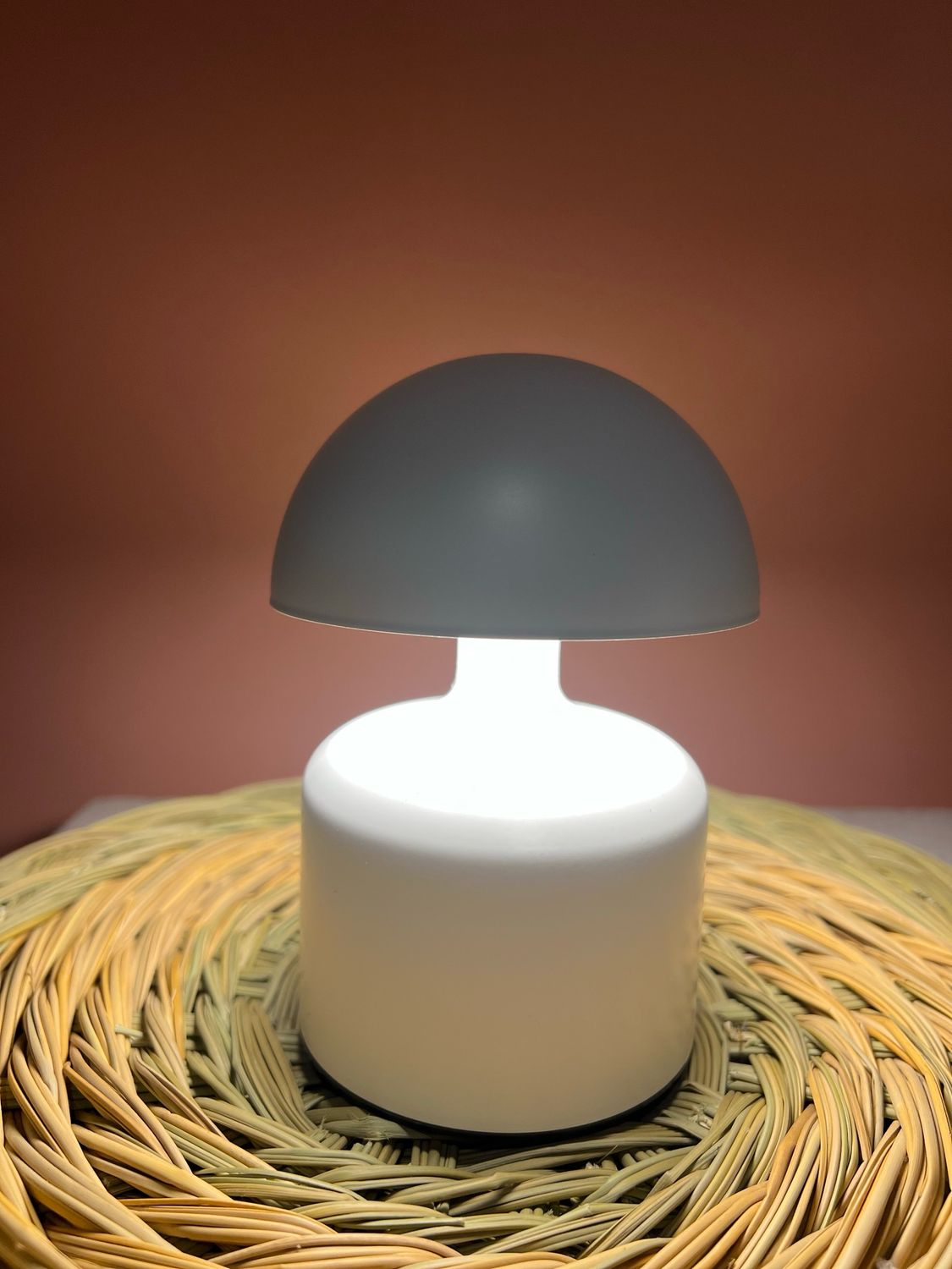 Lampara de Mesa LED Mini Inalámbrico Blanco