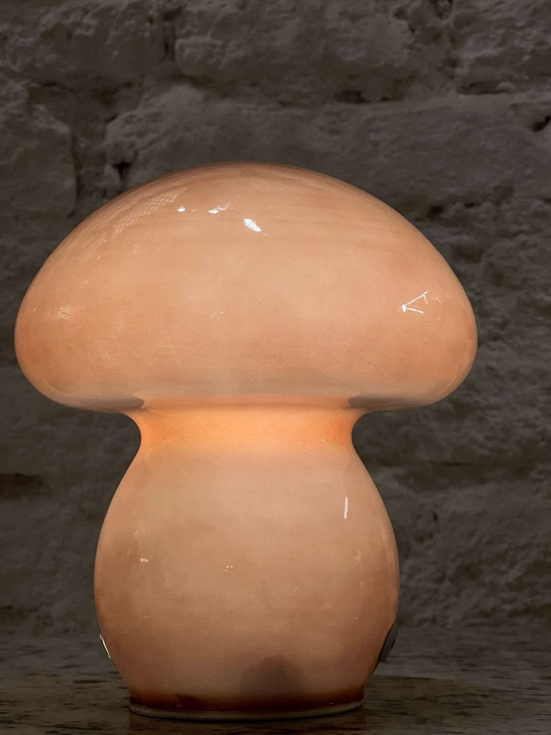Lampara inalambrica mini hongo