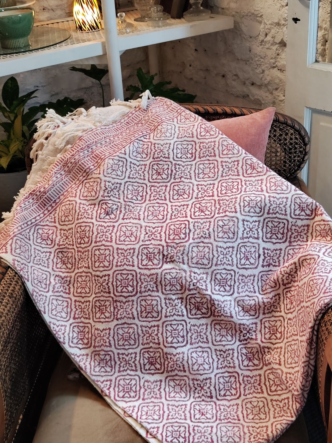 Manta Throw Samburu Rosa 150x225