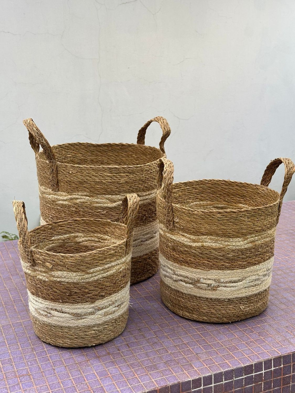 Canasto Set X3 30-25-20 CM