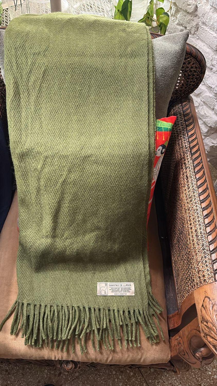 Manta verde completa
