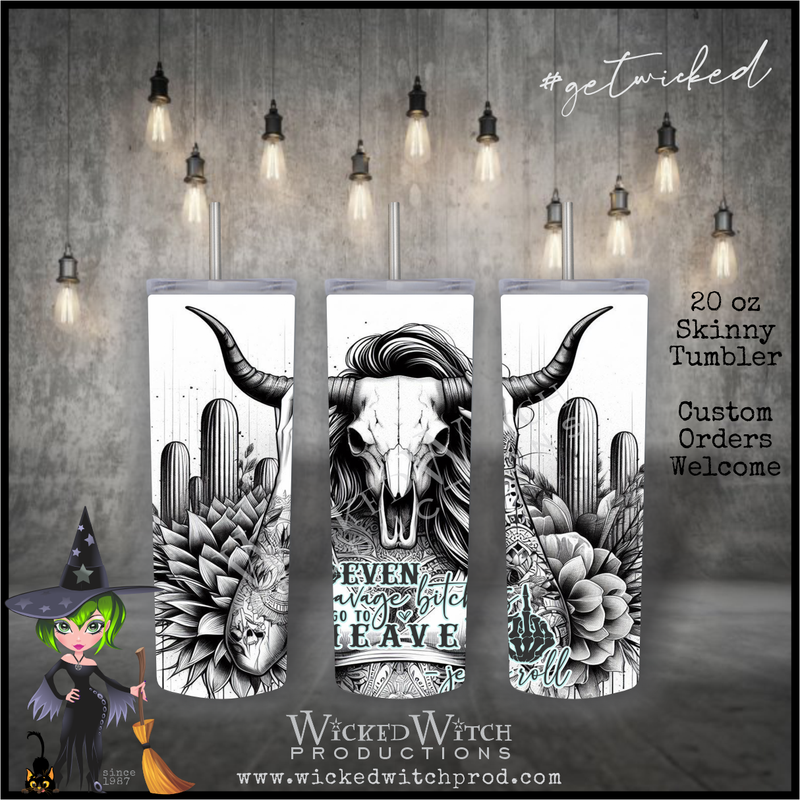 Savages Bitches 20 oz Tumbler Savages Bitches 20 oz Tumbler