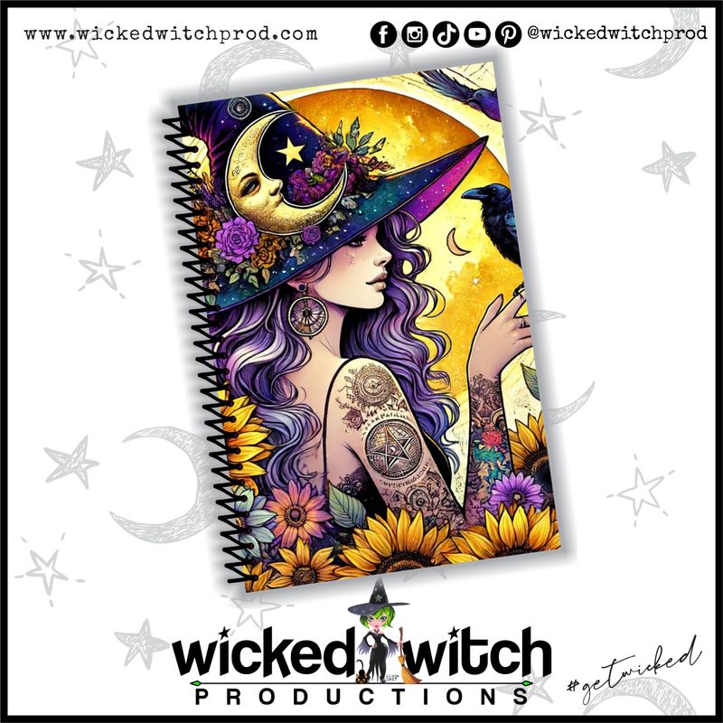 Witch Familiar Half-Size Notebook