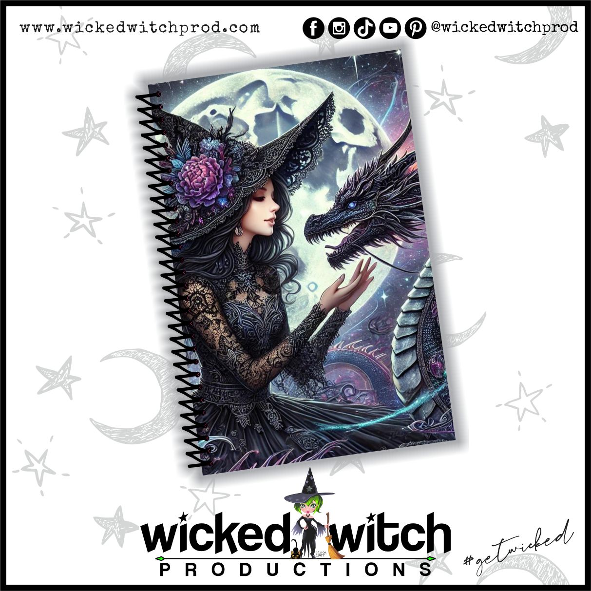 Witch's Dragon 8 Half-Size Notebook Witch's Dragon 8 Half-Size Notebook