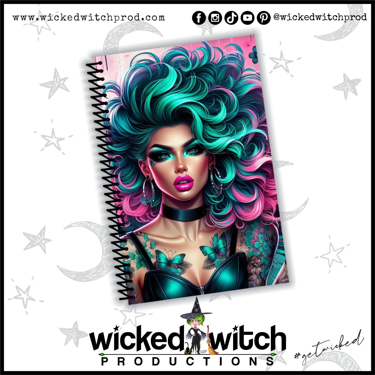 Bad @$$ Woman 10 Half-Size Notebook Bad @$$ Woman 10 Half-Size Notebook