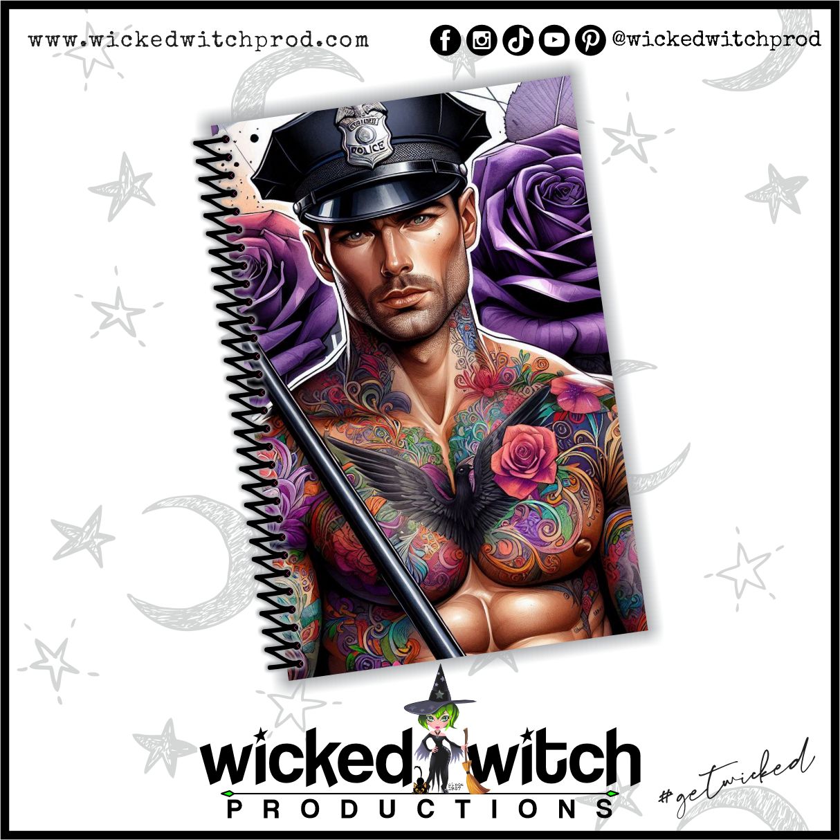 911 Police Half-Size Notebook