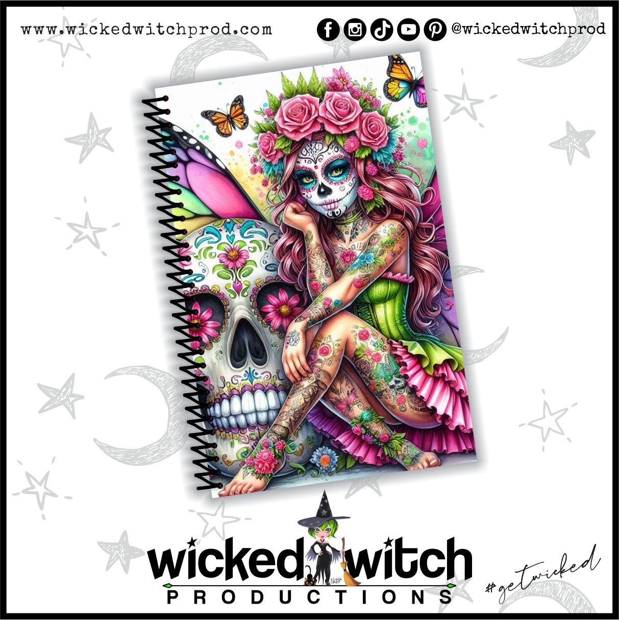 Bad @$$ Woman 42 Half-Size Notebook