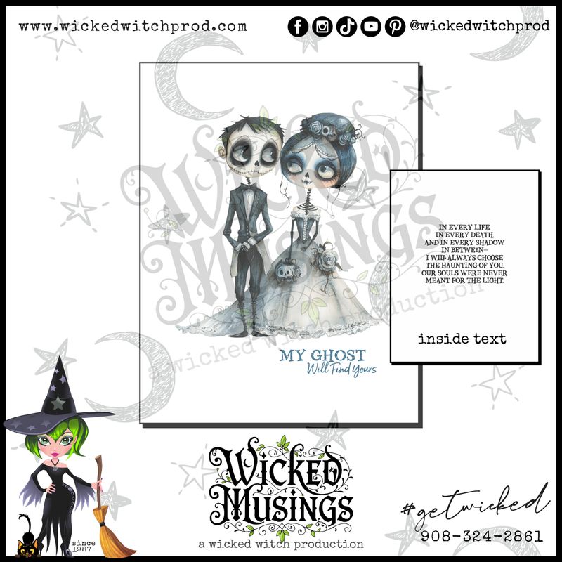 The Haunted Pact Greeting Card