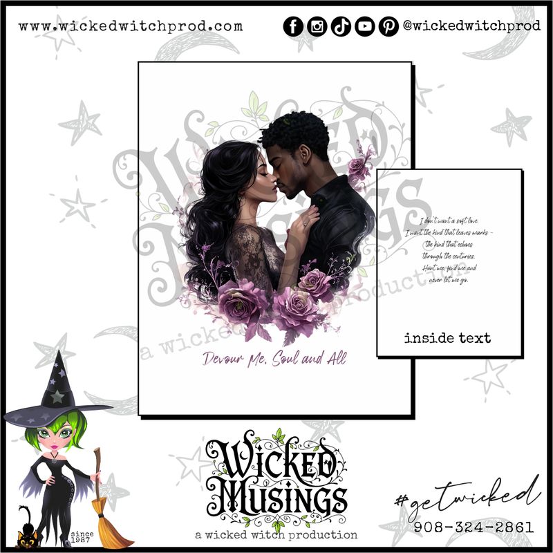 The Dark Hunger Greeting Card