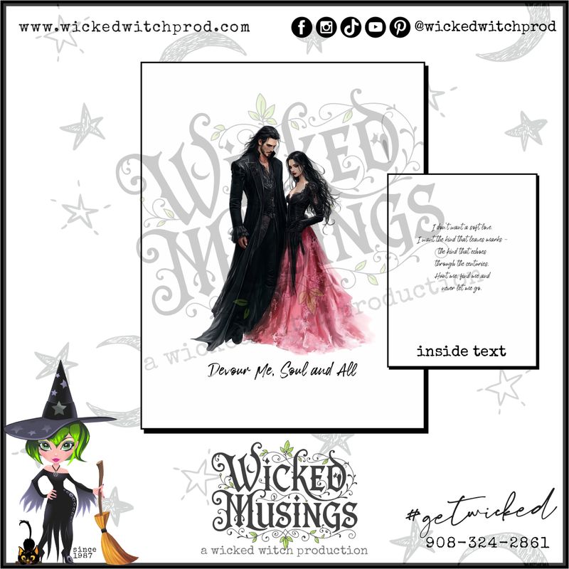 The Dark Hunger Greeting Card