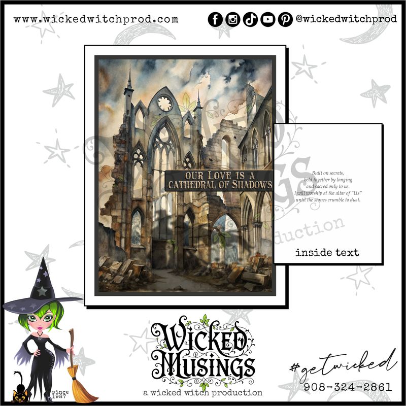 The Gothic Architecture Greeting Card