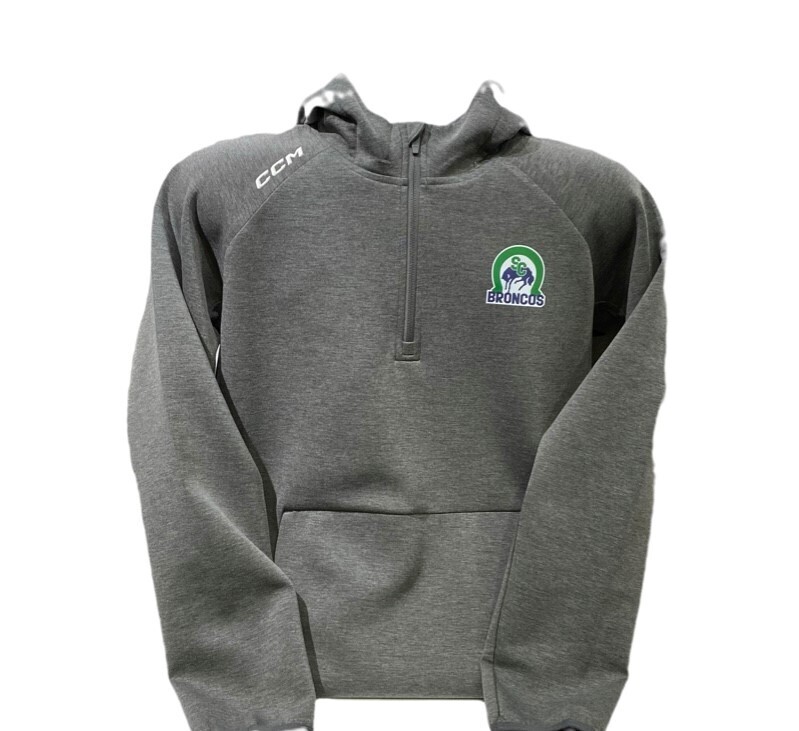 Broncos half zip clearance sweatshirt