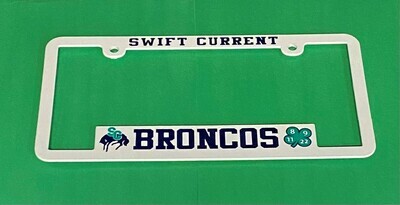 Broncos License Plate Cover
