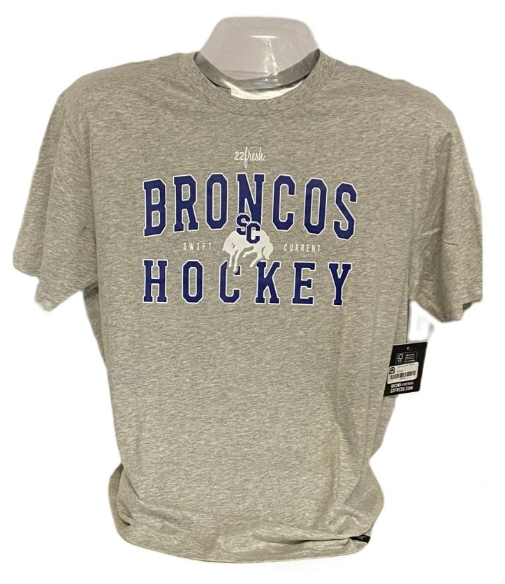 Broncos 22 Fresh Grey Tee