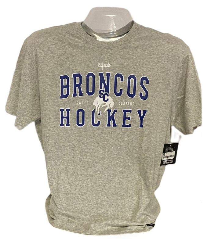 Broncos 22 Fresh Grey Tee