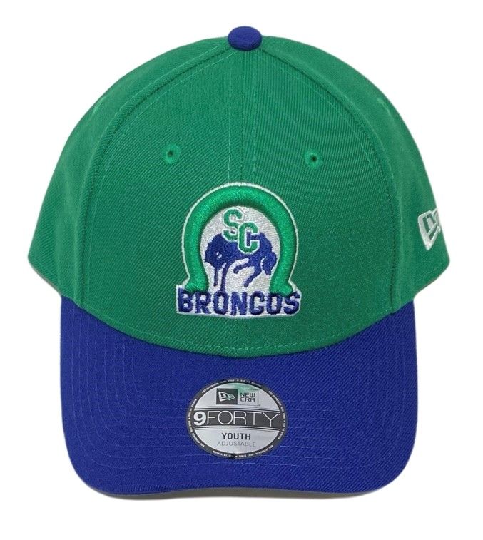Youth Green and Blue Hat