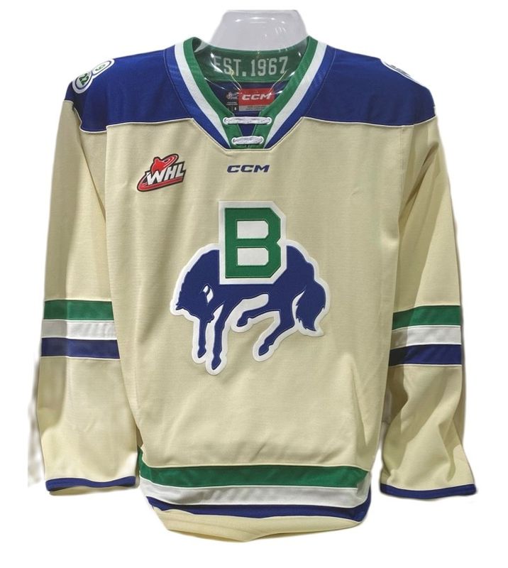 Adult Broncos Beige Jersey