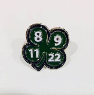 Broncos Clover Pin