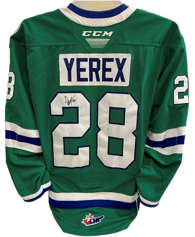 2024/25 Daxon Yerex Game Worn 3rd Jersey 2024/25 Daxon Yerex Game Worn 3rd Jersey