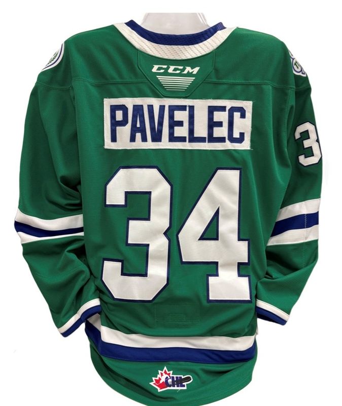 2024/25 Petr Pavelec Game Worn 3rd Jersey