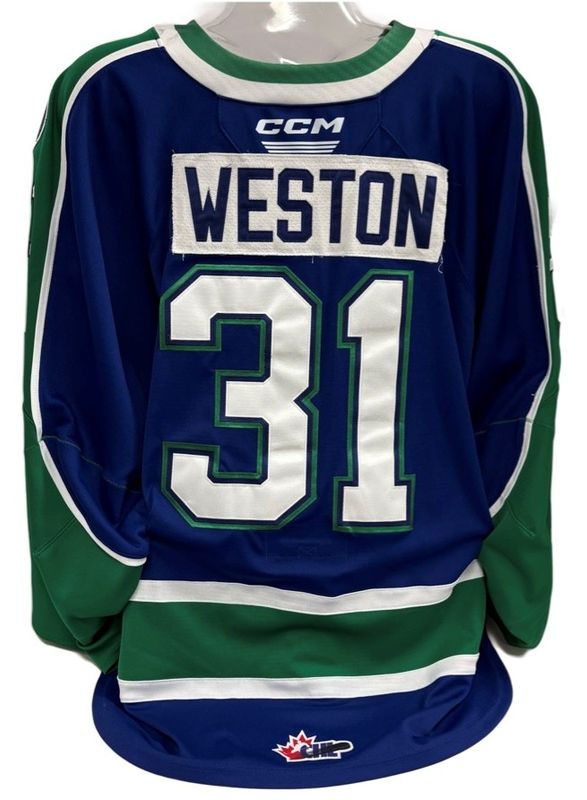 2024/25 Berney Weston Game Worn Blue Jersey