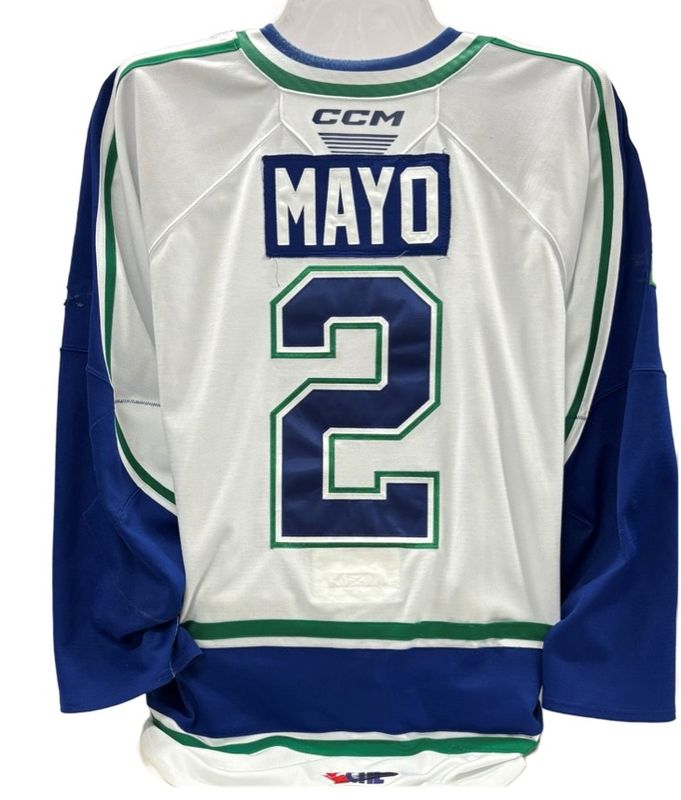 Hunter Mayo 2024-25 Game Worn Jersey
