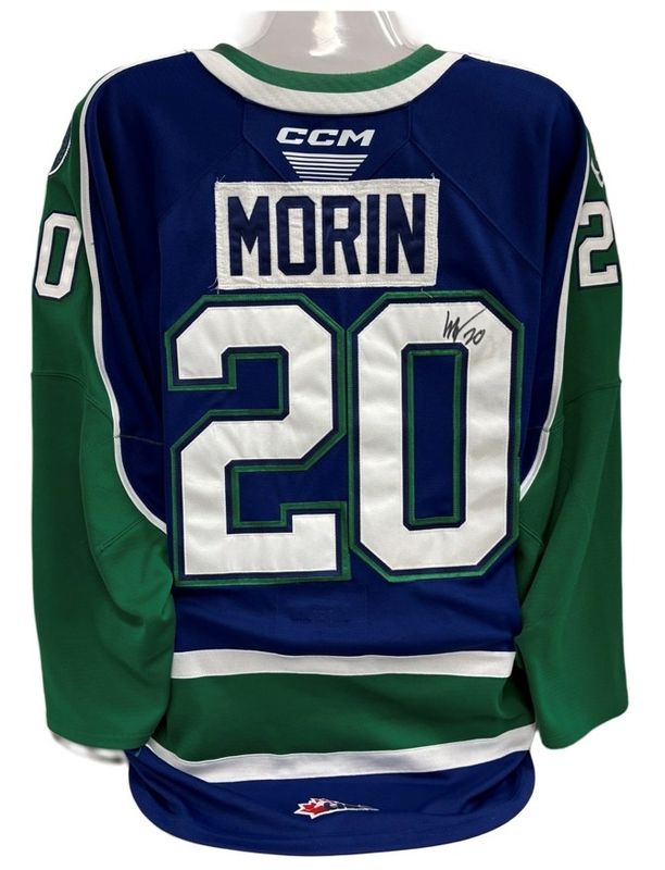 2024/25 William Morin Game Worn Blue Jersey