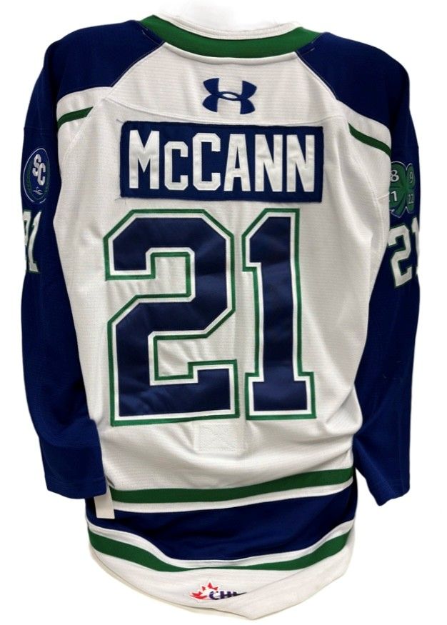 2025-26 Ashton McCann Game Worn White Jersey 2025-26 Ashton McCann Game Worn White Jersey