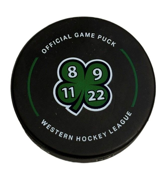 Broncos Clover Puck