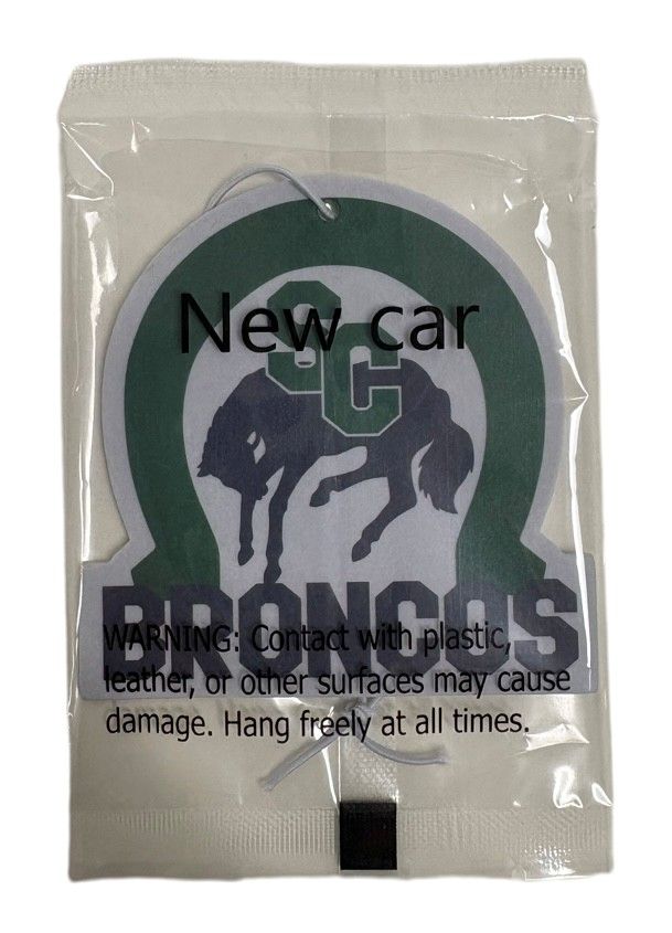 Broncos Air Freshener