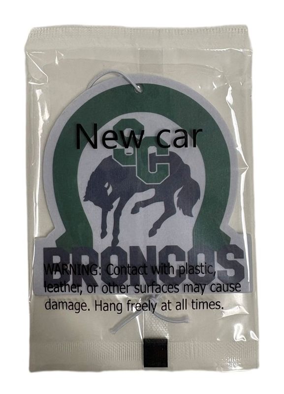 Broncos Air Freshener